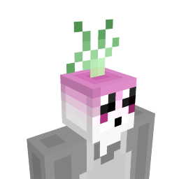 Thumbnail of the Minecraft Bedrock Marketplace product Cute Turnip Head created by Cynosia.