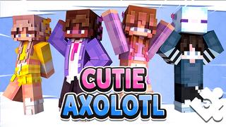 Thumbnail of the Minecraft Bedrock Marketplace product Cutie Axolotl created by Cynosia.