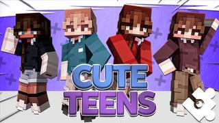 Thumbnail of the Minecraft Bedrock Marketplace product Cutie Teens created by Cynosia.