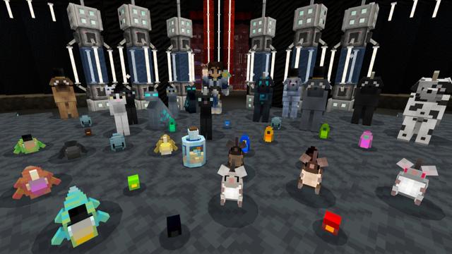 Screenshot of the Minecraft Bedrock Marketplace product Cyber City created by Cynosia.