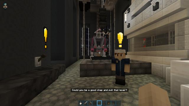Screenshot of the Minecraft Bedrock Marketplace product Cyber City created by Cynosia.