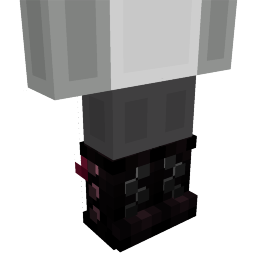 Thumbnail of the Minecraft Bedrock Marketplace product Dark Rose Boots created by Cynosia.
