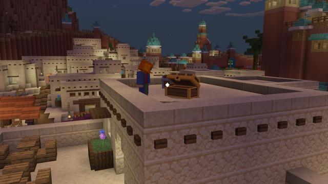Screenshot of the Minecraft Bedrock Marketplace product Desert Adventures created by Cynosia.