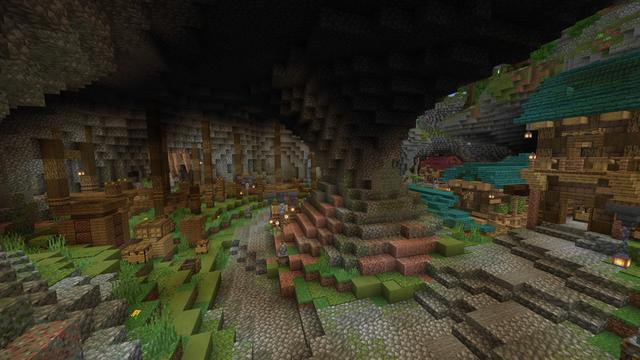 Screenshot of the Minecraft Bedrock Marketplace product Dwarf Mine created by Cynosia.