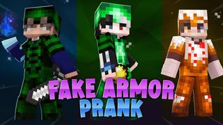 Thumbnail of the Minecraft Bedrock Marketplace product Fake Armor Prank created by Cynosia.