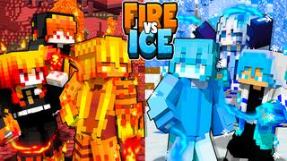 Thumbnail of the Minecraft Bedrock Marketplace product Fire Vs Ice created by Cynosia.