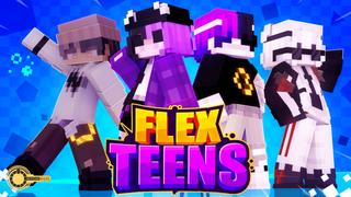 Thumbnail of the Minecraft Bedrock Marketplace product Flex Teens created by Cynosia.