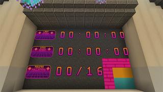 Screenshot of the Minecraft Bedrock Marketplace product Flip Parkour created by Cynosia.