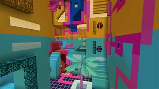 Screenshot of the Minecraft Bedrock Marketplace product Flip Parkour created by Cynosia.