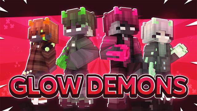 Thumbnail of the Minecraft Bedrock Marketplace product Glow Demons created by Cynosia.
