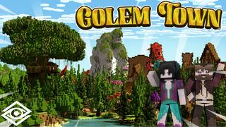 Thumbnail of the Minecraft Bedrock Marketplace product Golem Town created by Cynosia.