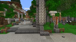 Screenshot of the Minecraft Bedrock Marketplace product Greek Paradise created by Cynosia.