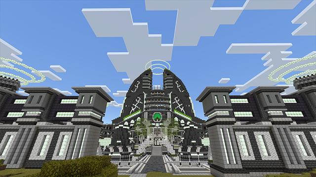Screenshot of the Minecraft Bedrock Marketplace product Hacker Base created by Cynosia.