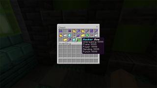 Screenshot of the Minecraft Bedrock Marketplace product Hacker Bunker created by Cynosia.