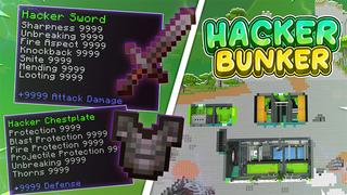 Thumbnail of the Minecraft Bedrock Marketplace product Hacker Bunker created by Cynosia.