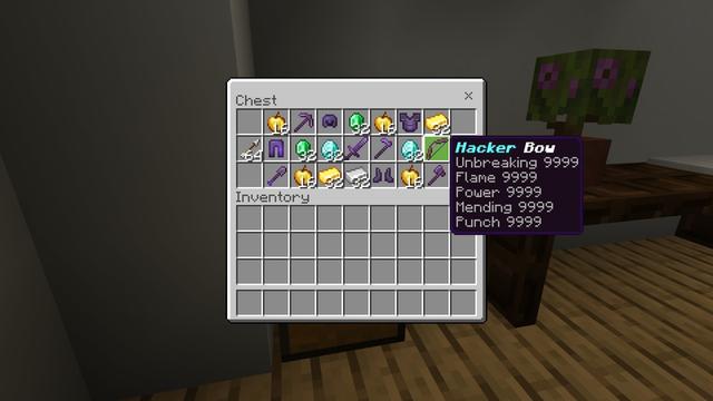 Screenshot of the Minecraft Bedrock Marketplace product Hacker Secret Base created by Cynosia.