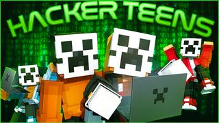 Thumbnail of the Minecraft Bedrock Marketplace product Hacker Teens created by Cynosia.