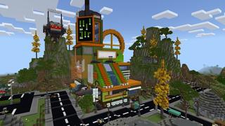 Screenshot of the Minecraft Bedrock Marketplace product Hacker Weapons created by Cynosia.