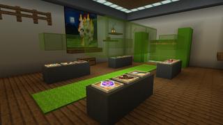 Screenshot of the Minecraft Bedrock Marketplace product Hacker Weapons created by Cynosia.