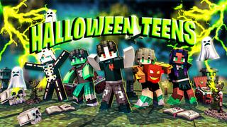 Thumbnail of the Minecraft Bedrock Marketplace product Halloween Teens created by Cynosia.