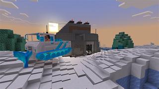 Screenshot of the Minecraft Bedrock Marketplace product Iceberg Base created by Cynosia.