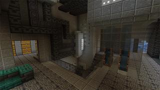 Screenshot of the Minecraft Bedrock Marketplace product Iceberg Base created by Cynosia.