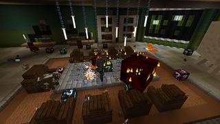 Screenshot of the Minecraft Bedrock Marketplace product Lucky Block Hacker created by Cynosia.