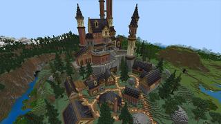 Screenshot of the Minecraft Bedrock Marketplace product Lucky Blocks created by Cynosia.