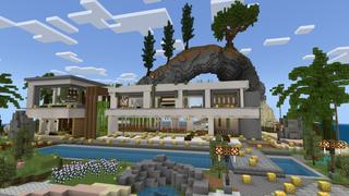Screenshot of the Minecraft Bedrock Marketplace product Lucky Island created by Cynosia.