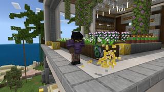 Screenshot of the Minecraft Bedrock Marketplace product Lucky Island created by Cynosia.