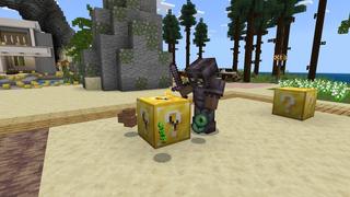 Screenshot of the Minecraft Bedrock Marketplace product Lucky Island created by Cynosia.