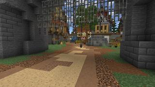 Screenshot of the Minecraft Bedrock Marketplace product Lucky Mobs created by Cynosia.