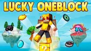 Thumbnail of the Minecraft Bedrock Marketplace product Lucky Oneblock created by Cynosia.