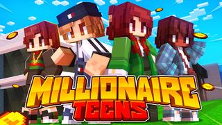 Thumbnail of the Minecraft Bedrock Marketplace product Millionaire Teens created by Cynosia.