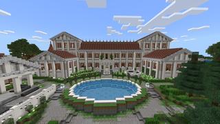 Screenshot of the Minecraft Bedrock Marketplace product Millionaires Mansion Club created by Cynosia.