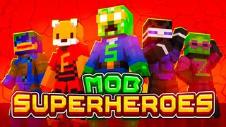 Thumbnail of the Minecraft Bedrock Marketplace product Mob Superheroes created by Cynosia.