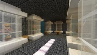 Screenshot of the Minecraft Bedrock Marketplace product Mountain Base created by Cynosia.