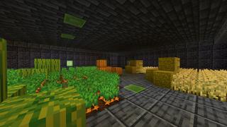 Screenshot of the Minecraft Bedrock Marketplace product Mountain Base created by Cynosia.