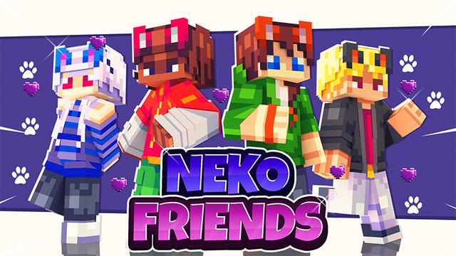 Thumbnail of the Minecraft Bedrock Marketplace product Neko Friends created by Cynosia.