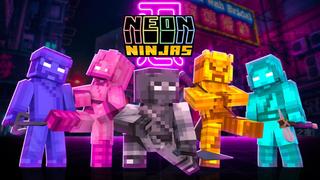 Thumbnail of the Minecraft Bedrock Marketplace product Neon Ninjas created by Cynosia.
