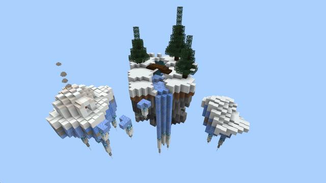 Screenshot of the Minecraft Bedrock Marketplace product One Block: Islands created by Cynosia.