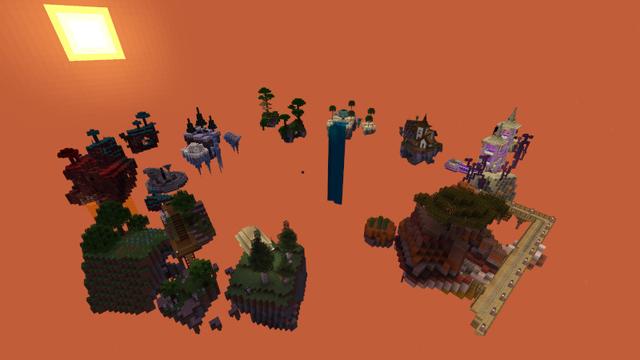 Screenshot of the Minecraft Bedrock Marketplace product One Block: Islands created by Cynosia.
