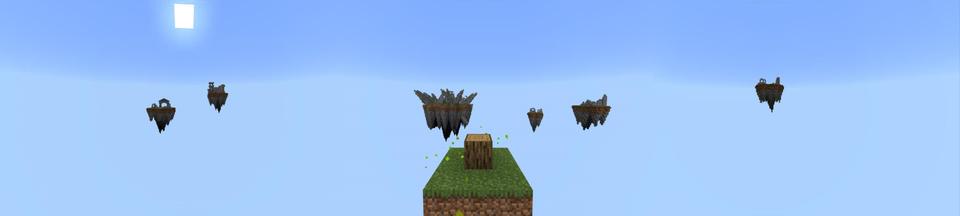 Panorama of the Minecraft Bedrock Marketplace product One Block Monsters created by Cynosia.