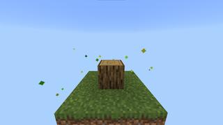 Screenshot of the Minecraft Bedrock Marketplace product One Block Monsters created by Cynosia.