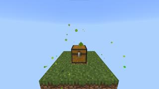 Screenshot of the Minecraft Bedrock Marketplace product One Block Monsters created by Cynosia.