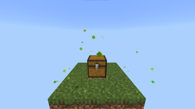 Screenshot of the Minecraft Bedrock Marketplace product One Block Monsters created by Cynosia.