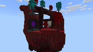 Screenshot of the Minecraft Bedrock Marketplace product One Block created by Cynosia.