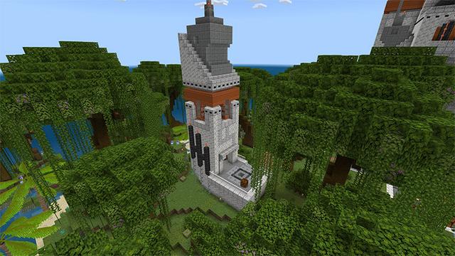 Screenshot of the Minecraft Bedrock Marketplace product Ore Generators created by Cynosia.