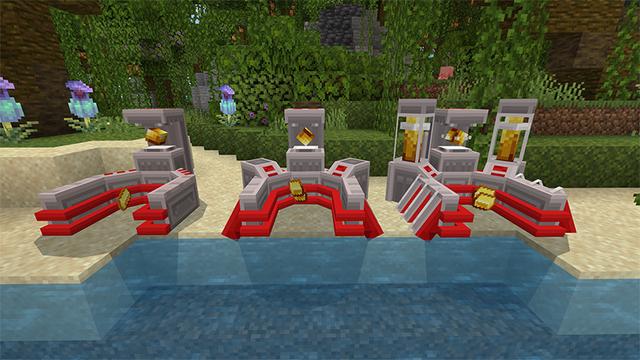 Screenshot of the Minecraft Bedrock Marketplace product Ore Generators created by Cynosia.