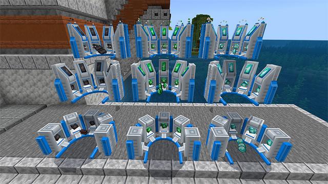 Screenshot of the Minecraft Bedrock Marketplace product Ore Generators created by Cynosia.